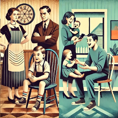 Old parenting vs modern parenting