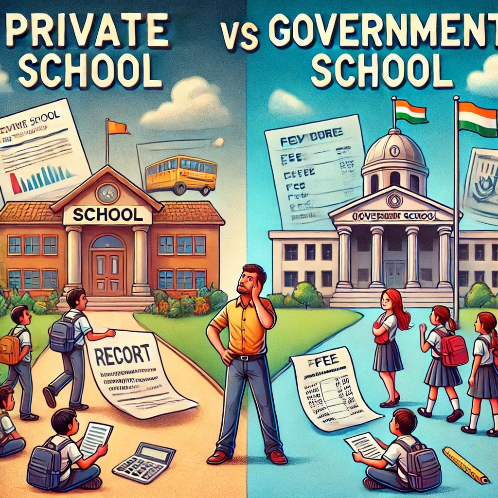 Private schools Vs Government school